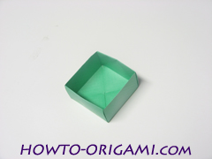 how to origami box with lid 21