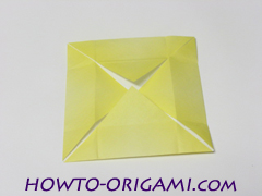 how to origami instruction lid step 11
