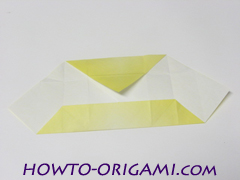 how to origami instruction lid step 13