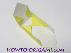 how to origami instruction lid step 16