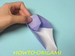 how to origami square box instruction 19