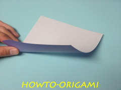 how to origami square box instruction 2