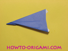 airplane origami (Simple airplane origami) - How to make a simple airplane origami instruction14