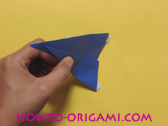 airplane origami (Simple airplane origami) - How to make a simple airplane origami instruction15