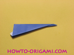 airplane origami (Simple airplane origami) - How to make a simple airplane origami instruction18
