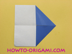 airplane origami (Simple airplane origami) - How to make a simple airplane origami instruction5