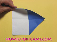airplane origami (Simple airplane origami) - How to make a simple airplane origami instruction6