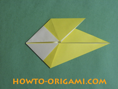 Birds origami - How to make a bird origami instruction15 - Kids origami