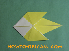 Birds origami - How to make a bird origami instruction17 - Kids origami