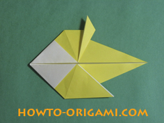 Birds origami - How to make a bird origami instruction19 - Kids origami