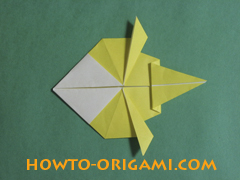 Birds origami - How to make a bird origami instruction23 - Kids origami