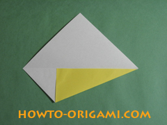 Birds origami - How to make a bird origami instruction5 - Kids origami