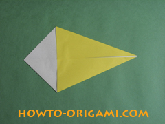 Birds origami - How to make a bird origami instruction6 - Kids origami
