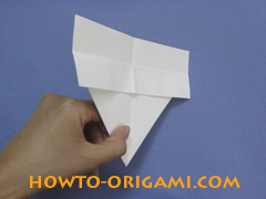 Boat origami - how to origami a boat instruction 10