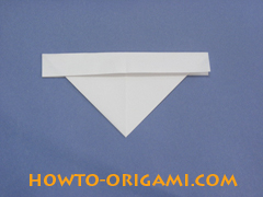Boat origami - how to origami a boat instruction 13