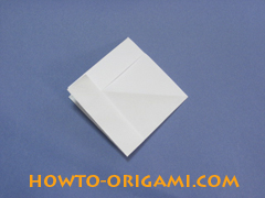 Boat origami - how to origami a boat instruction 16