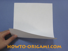 Boat origami - how to origami a boat instruction 1