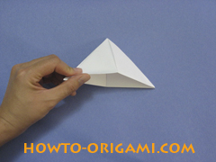 Boat origami - how to origami a boat instruction 24