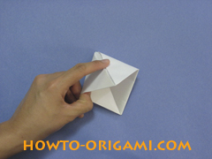 Boat origami - how to origami a boat instruction 25