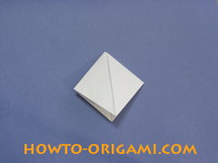 Boat origami - how to origami a boat instruction 26