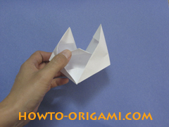 Boat origami - how to origami a boat instruction 28