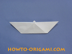 Boat origami - how to origami a boat instruction 30