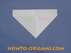Boat origami - how to origami a boat instruction 7