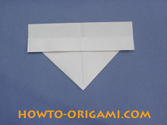 Boat origami - how to origami a boat instruction 9