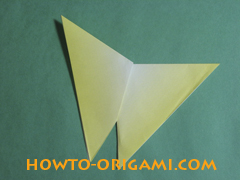 how to origami butterfly instruction 10 - easy origami for kid