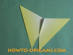 how to origami butterfly instruction 14 - easy origami for kid