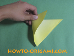 how to origami butterfly instruction 3 - easy origami for kid