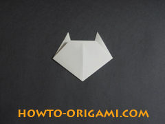 how to origami cat instruction 11 - easy origami for kids