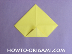 chair origami, how to origami a chair instruction10 - easy origami for child