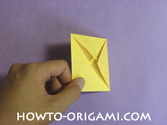 chair origami, how to origami a chair instruction12 - easy origami for child