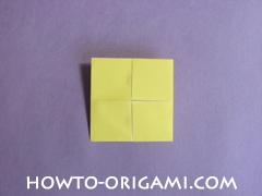 chair origami, how to origami a chair instruction13 - easy origami for child