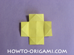 chair origami, how to origami a chair instruction21 - easy origami for child