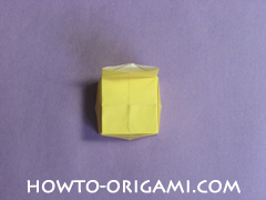 chair origami, how to origami a chair instruction24 - easy origami for child
