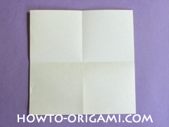 chair origami, how to origami a chair instruction4 - easy origami for child
