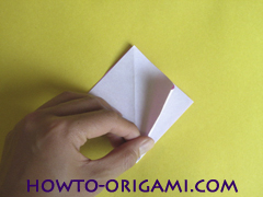 Flower origami instruction 11 - how to origami a morning glory flower - easy origami instruction for kids