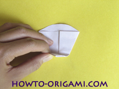 Flower origami instruction 20 - how to origami a morning glory flower - easy origami instruction for kids