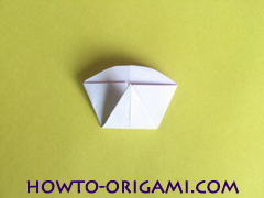 Flower origami instruction 21 - how to origami a morning glory flower - easy origami instruction for kids