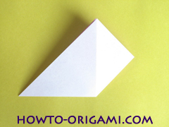 Flower origami instruction 8 - how to origami a morning glory flower - easy origami instruction for kids