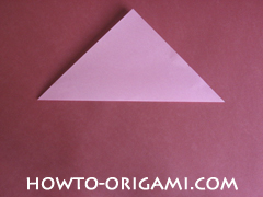 Flower tulip origami - how to origami flower tulip instruction 2