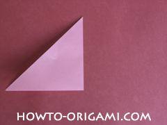 Flower tulip origami - how to origami flower tulip instruction 3