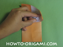 House origami - how to origami house instruction14