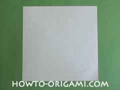 House origami - how to origami house instruction1