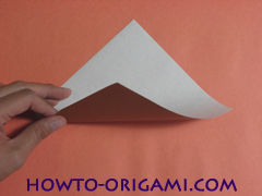 Locust or cicada origami - How to make Locust or cicada origami instruction 1