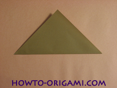 Locust or cicada origami - How to make Locust or cicada origami instruction 2