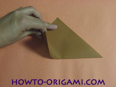Locust or cicada origami - How to make Locust or cicada origami instruction 3