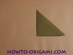 Locust or cicada origami - How to make Locust or cicada origami instruction 4